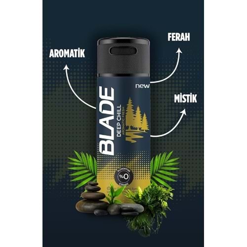 BLADE DEEP CHİLL ERKEK DEODORANT 150 ML