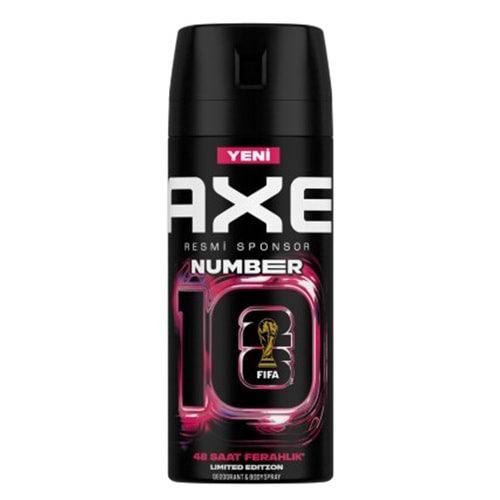AXE NUMBER 10 ERKEK SPREY DEODORANT 150 ML