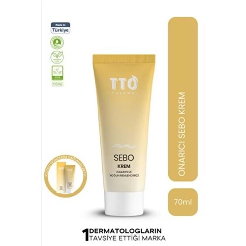TTO THERMAL SEBO KREM - KURU VE KAŞINTILI CİLTLER İÇİN YATIŞTIRICI 70 ML