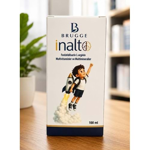 BRUGGE İNALTO ŞURUP 100 ML L-ARGİNİN & FOSFATİDİLSERİN İÇERİR