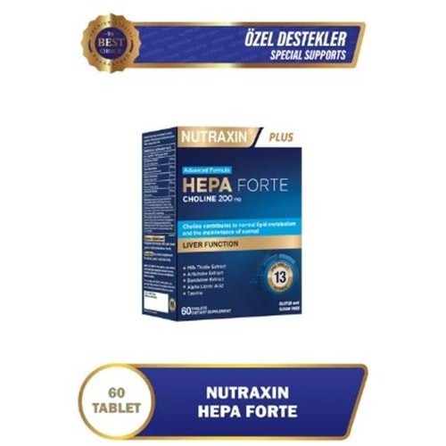 NUTRAXİN HEPA FORTE 60 TABLET