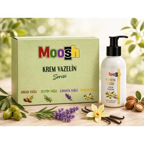 MOOSH LAVANTA YAĞLI VAZELİN KREM 100 ML 12 Lİ STAND
