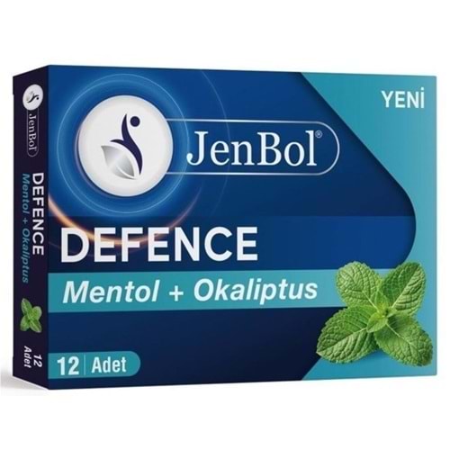 JENBOL DEFENCE PASTİL 12 Lİ MENTOL & OKALİPTUS