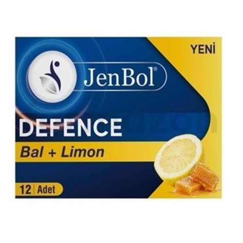 JENBOL DEFENCE PASTİL 12 Lİ BAL & LİMON