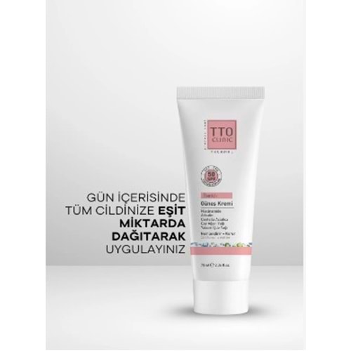 TTO CLİNİC RENKLİ GÜNEŞ KREMİ 70 ML