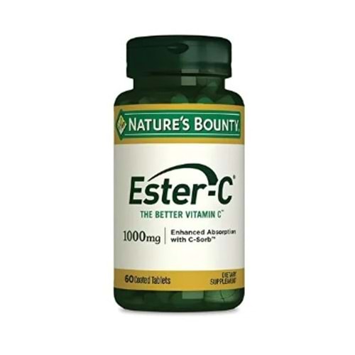 NATURE'S BOUNTY ESTER-C 500 MG 60 TABLET