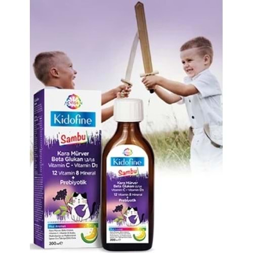 KİDOFİNE SAMBU ŞURUP 200 ML