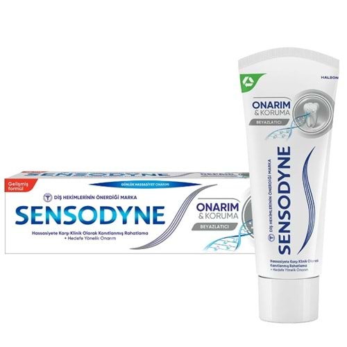 SENSODYNE DİŞ MACUNU ONARIM VE KORUMA BEYAZLATICI 75 ML