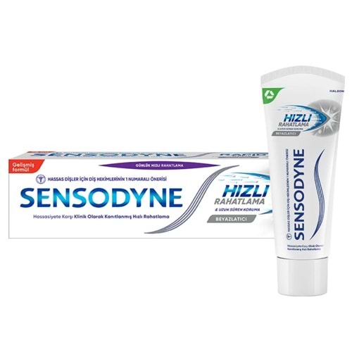 SENSODYNE HIZLI RAHATLAMA BEYAZLATICI 75 ML