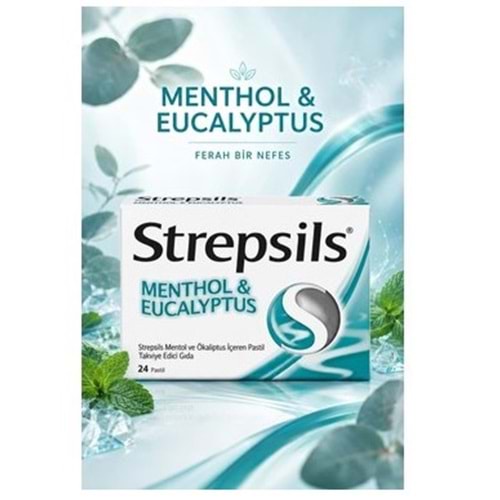 STREPSİLS MENTOLLÜ 24 PASTİL