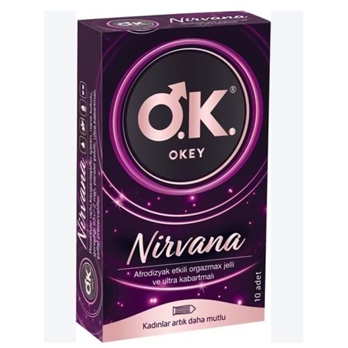 OKEY PREZERVATİF NİRVANA 10'LU