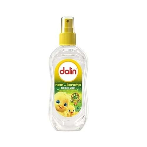 DALİN NEM VE KORUMA SPREYLİ BEBEK YAĞI 200 ML