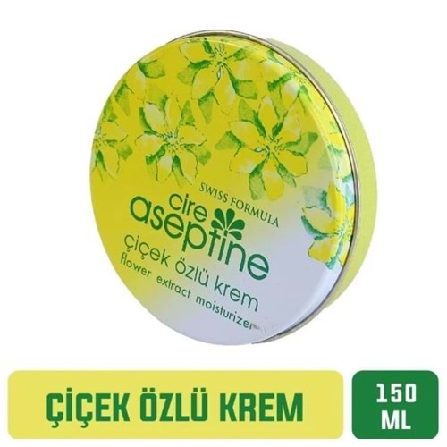 CİRE ASEPTİNE ÇİÇEK ÖZLÜ NEMLENDİRİCİ BAKIM KREMİ 150 ML EL YÜZ & VÜCUT