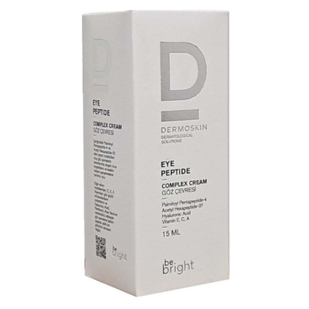 DERMOSKİN BE BRİGHT GÖZ ÇEVRESİ PEPTİT KOMPLEKS KREM 15 ML