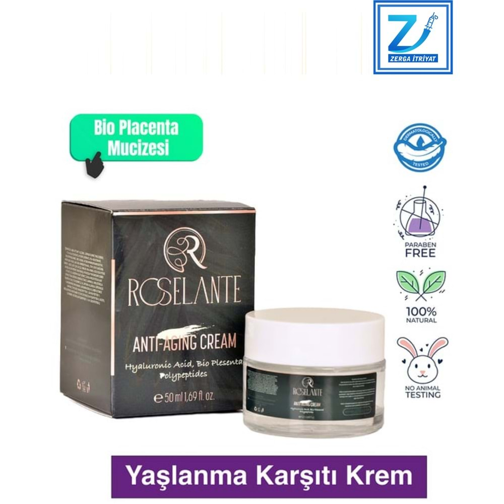 ROSELANTE ANTİ-AGİNG YAŞLANMA KARŞITI KREM 50 ML