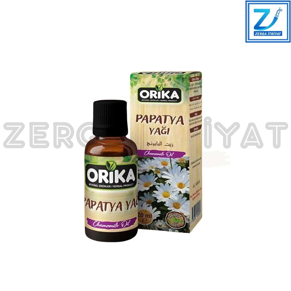 ORİKA PAPATYA YAĞI 20 ML