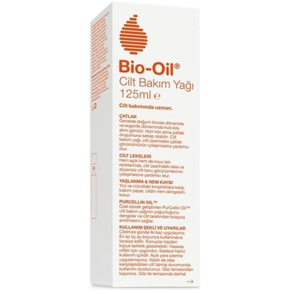 BİO-OİL CİLT BAKIM YAGI 125 ML ( ÇATLAK & CİLT LEKELERİ )