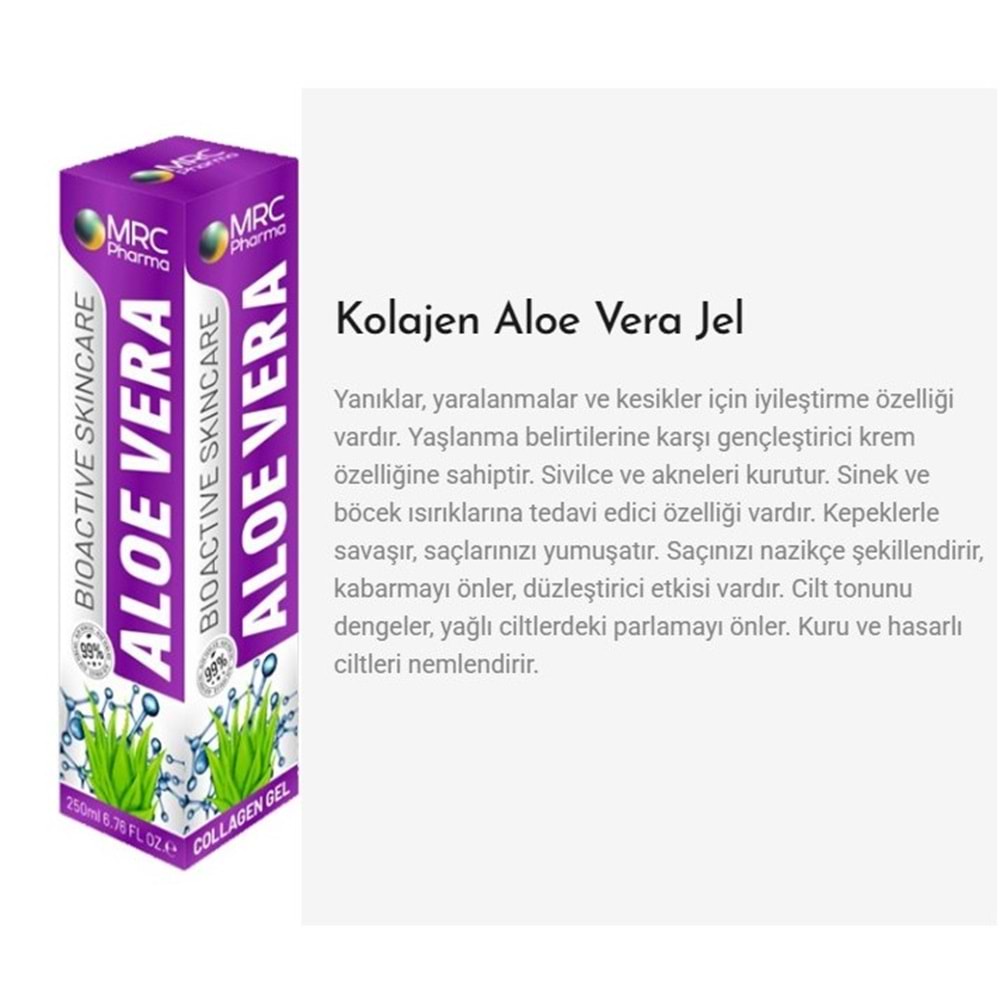 MRC PHARMA ALOVERAJEL 250 ML KUTULU