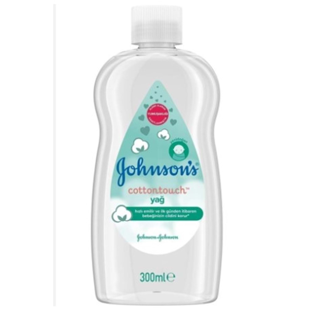 JOHNSON'S BABY COTTON TOUCH BEBE YAĞI 300 ML