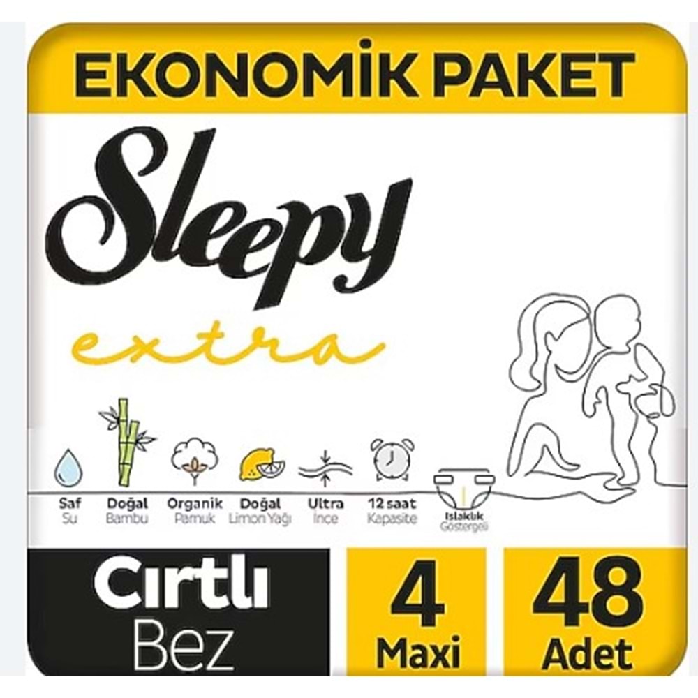 SLEEPY BEBEK BEZİ EXTRA NO: 4 48'Lİ