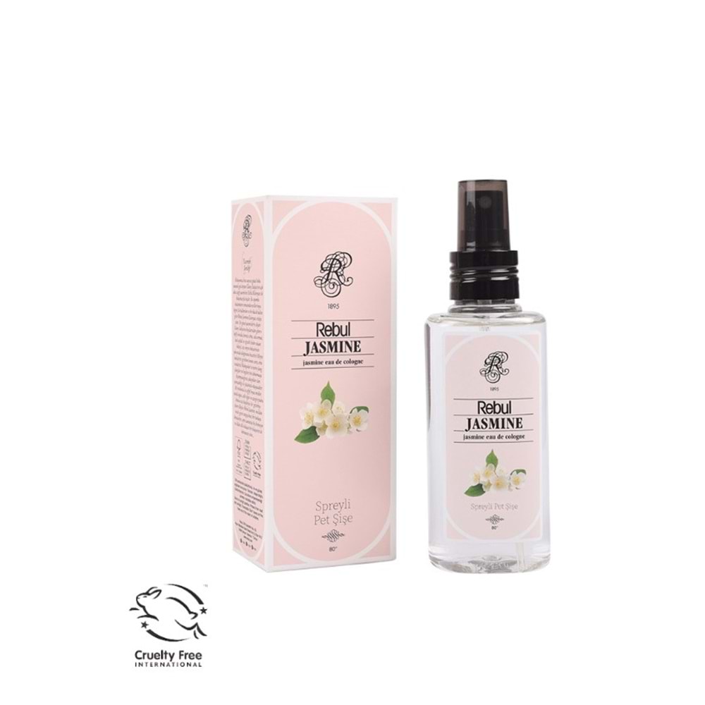 REBUL JASMİNE KOLONYA SPREYLİ PET ŞİŞE 125 ML