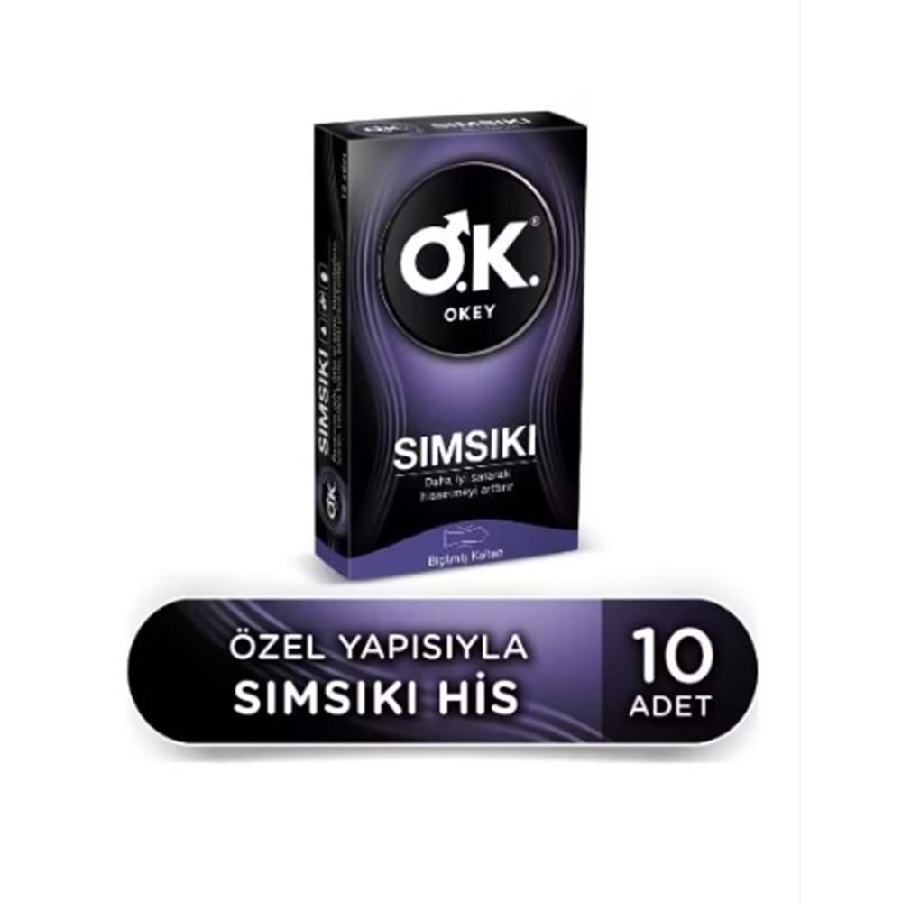 OKEY PREZERVATİF 10 LU SIMSIKI