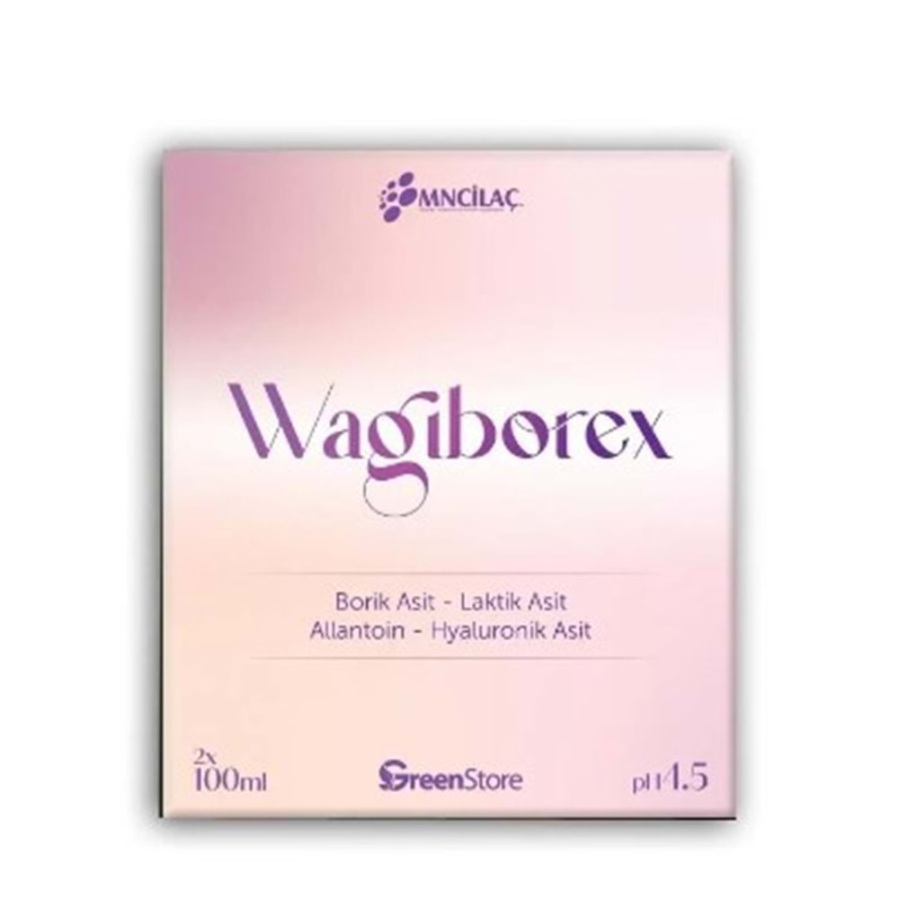 WAGİBOREX 100 ML DIŞ GEİTAL BÖLGE TEMİZLEYİCİ