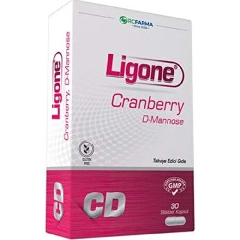 LİGONE CRANBERRY D-MANNOSE 30 BİTKİSEL KAPSÜL