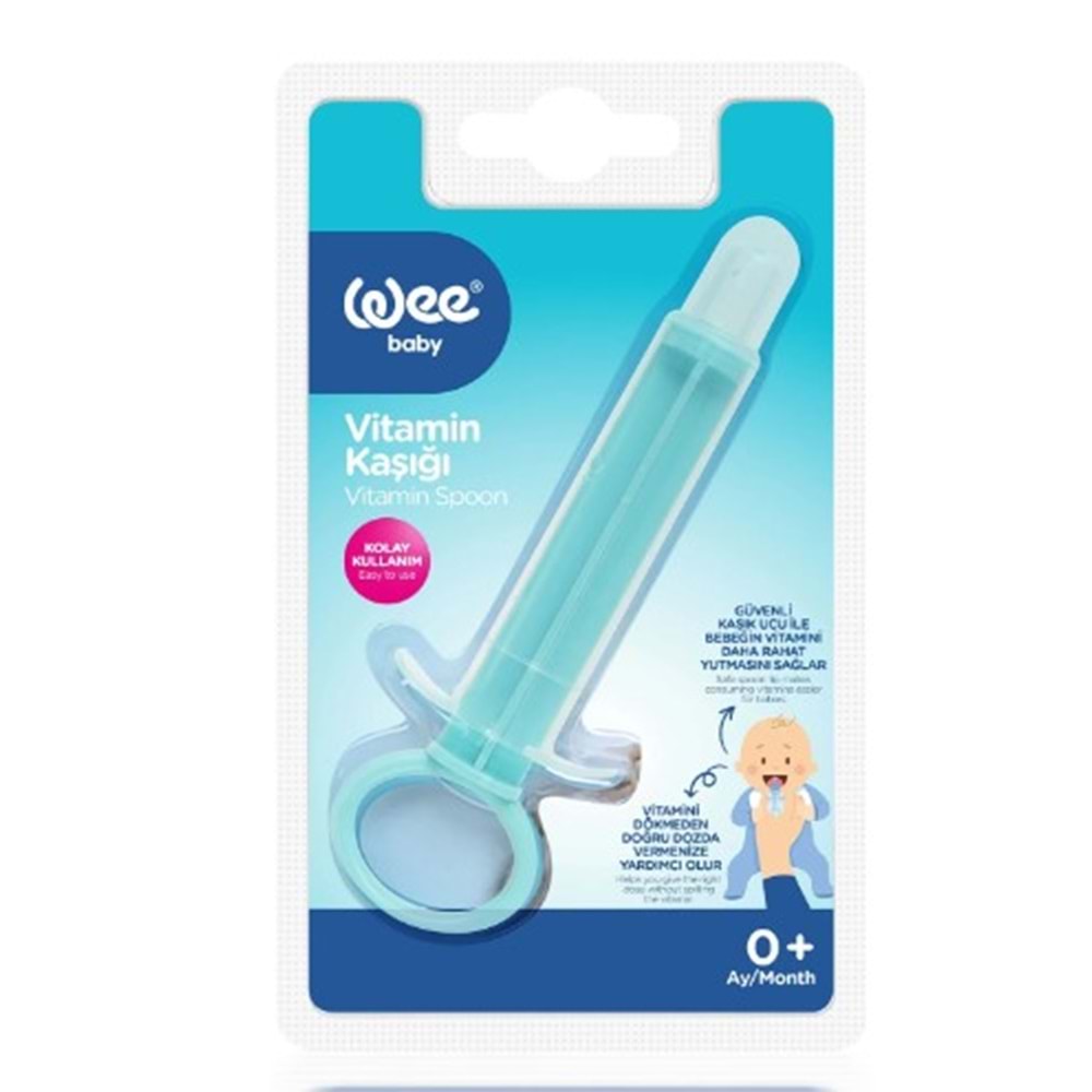 WEE BABY İLAÇ VE VİTAMİN KAŞIĞI ( ŞIRINGA ) 0+ AY NO:311