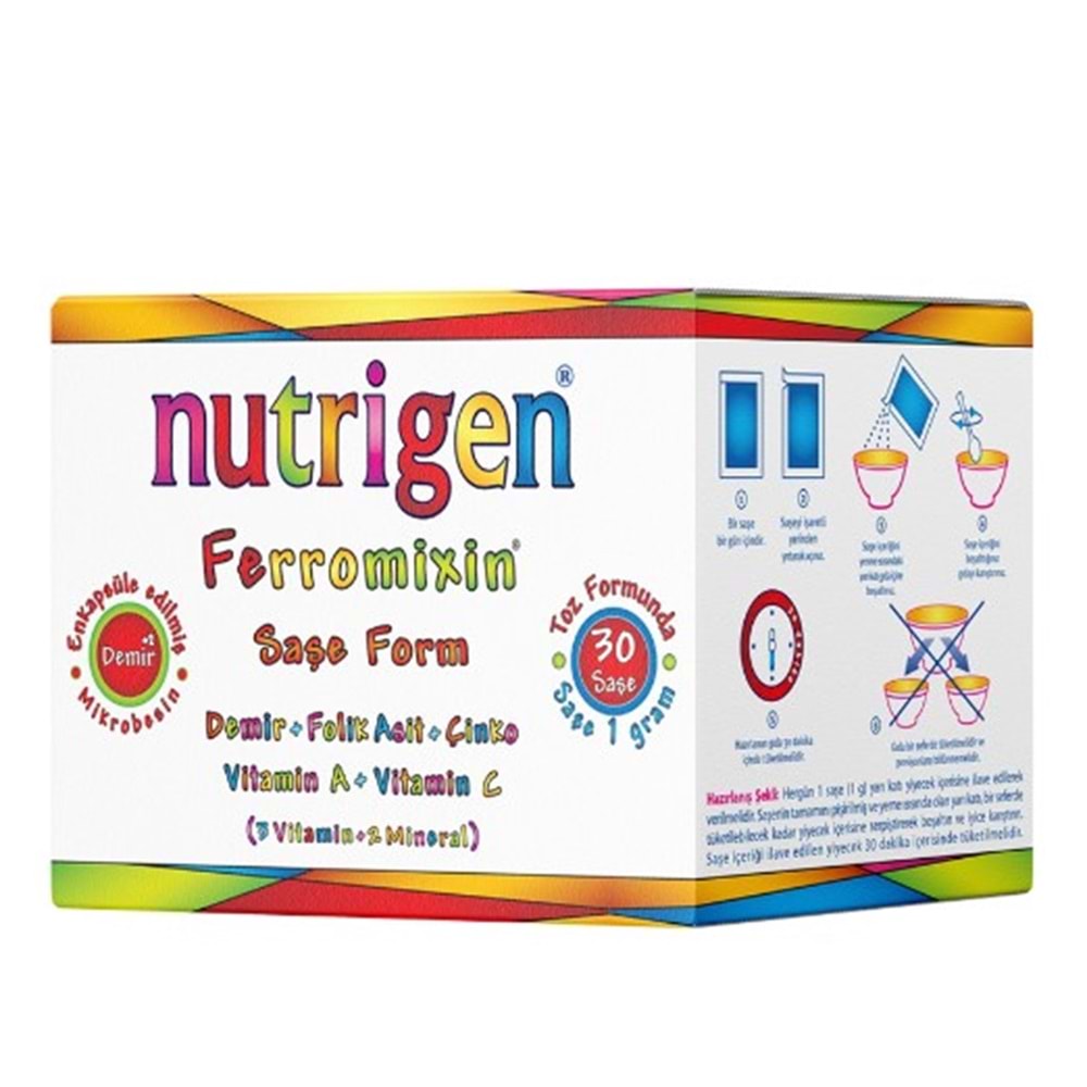 NUTRİGEN FERROMİXİN 30 SAŞE