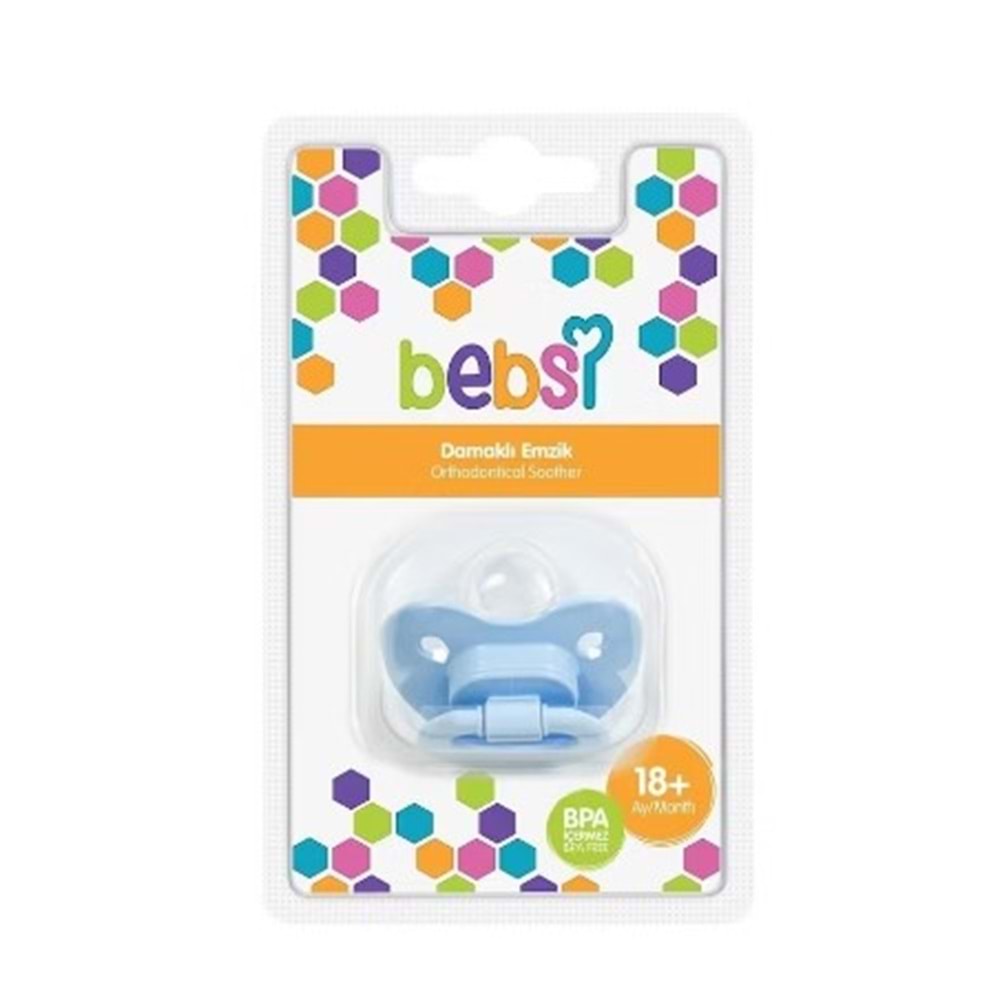 BEBSİ 259 DESENLİ DAMAKLI EMZİK NO: 3