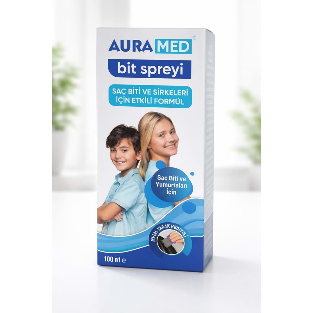 ADL AUROMED BİT SPREYİ 100 ML + METAL TARAK HEDİYELİ