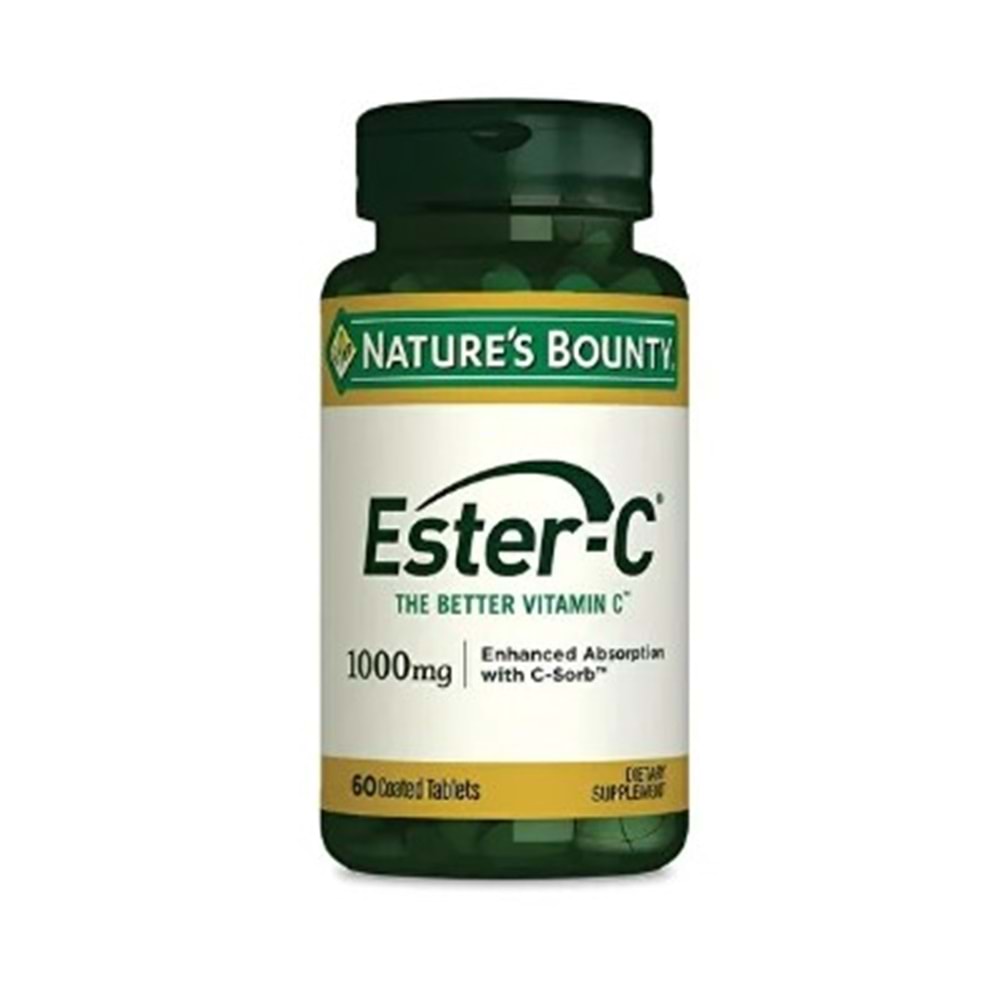 NATURE'S BOUNTY ESTER-C 500 MG 60 TABLET