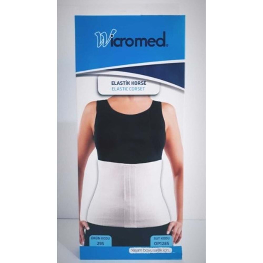 WİCROMED ELASTİK KORSE CIRTLI NO 1 ( S )